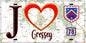 Plaque métal décorative  J' ❤️ Gressey, Yvelines (78) fond carte