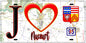 Plaque métal décorative  J' ❤️Nucourt, Val d'Oise (95) fond carte