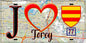 Plaque métal décorative  J' ❤️Torcy, Seine et Marne (77) fond carte