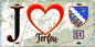 Plaque métal décorative  J' ❤️Torfou, Essonne (91) fond carte