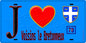 Plaque métal décorative  J' ❤️Voisins-le-Bretonneux, Yvelines (78) fond beu