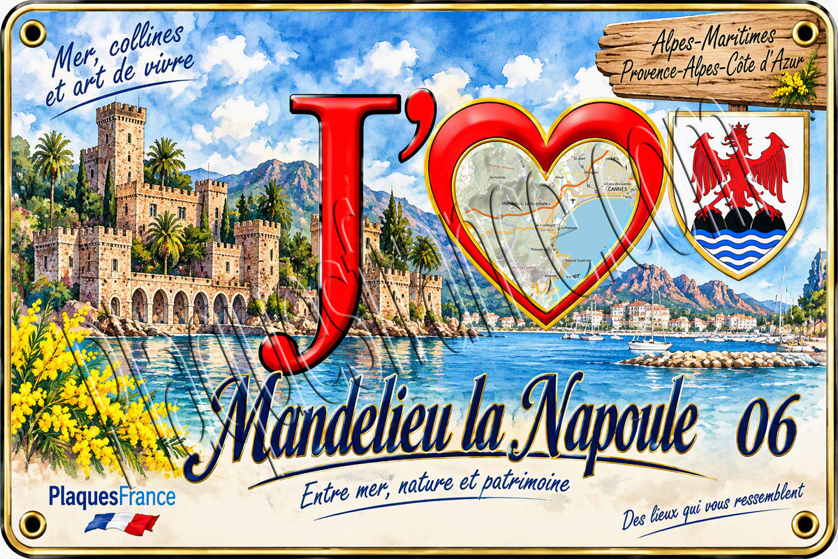 Fichier digital Mandelieu la Napoule