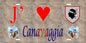 Plaque métal décorative 15 x 30 cm mur antique J' ❤️ Canavaggia Canton  de Golo-Morosaglia Haute-Corse