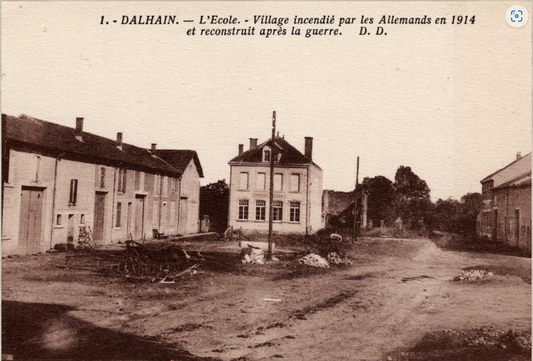 Dalhain : Carte postale en préparation