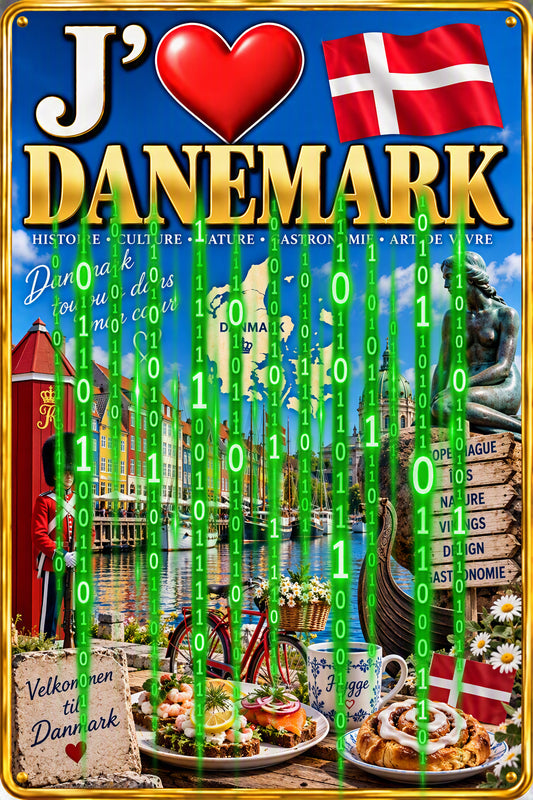 Fichier digital J'aime le Danemark