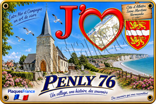 Pack de 20 plaques identiques Penly