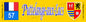 Plaque métal décorative 10x40 cm jaune Puttelange-aux-Lacs 57