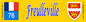 Freulleville (76) – Plaque héraldique 10x40 de collection