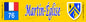 Martin-Église (76) – Plaque héraldique 10x40 de collection