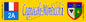 Plaque métal décorative 10 x 40 cm jaune Cognocoli Monticchi