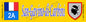 Plaque métal décorative 10 x 40 cm jaune San Giovani di Carbini