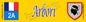 Plaque métal décorative 10 x 40 cm jaune Arbori