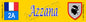 Plaque métal décorative 10 x 40 cm jaune Azilone Azzana
