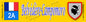 Plaque métal décorative 10 x 40 cm jaune  Belvédère Campomoro