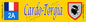 Plaque métal décorative 10 x 40 cm jaune Cardo Torgia