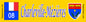 Plaque métal décorative 10 x40 cm fond jaune Charleville-Mézières 08
