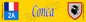 Plaque métal décorative 10 x 40 cm jaune Conca