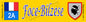 Plaque métal décorative 10 x 40 cm jaune Foce Bilzese