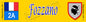 Plaque métal décorative 10 x 40 cm jaune Fozzano