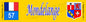 Plaque métal décorative 10 x 40 cm Mondelange 57