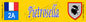 Plaque métal décorative 10 x 40 cm jaune Pietrosella