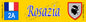 Plaque métal décorative 10 x 40 cm jaune Rosazia