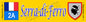 Plaque métal décorative 10 x 40 cm jaune Serra di Ferro