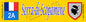 Plaque métal décorative 10 x 40 cm jaune Serra di Scopamène