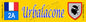 Plaque métal décorative 10 x 40 cm jaune Urbalacone