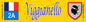 Plaque métal décorative 10 x 40 cm jaune Viggianello