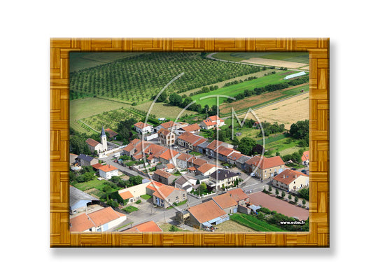 Plaque photo aérienne 20x30cm Gencode : 3662397099387 SAINT JURE Moselle 57