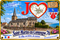 Pack de 20 plaques identiques Saint Martin en Campagne