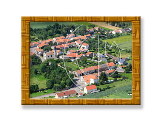 Plaque photo aérienne 20x30cm Gencode : 3662397101318 SECOURT Moselle 57