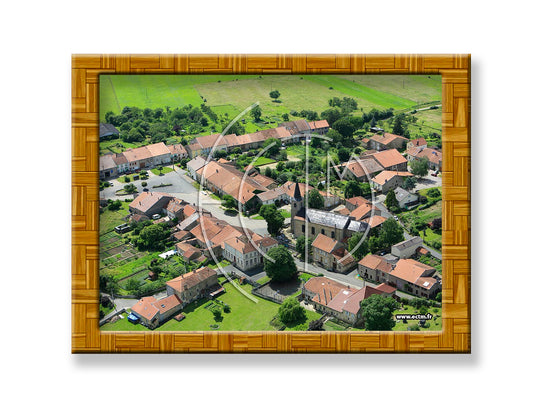 Plaque photo aérienne 20x30cm Gencode : 3662397103077 TINCRY Moselle 57