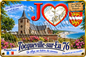 Pack de 20 plaques identiques Tocqueville sur Eu