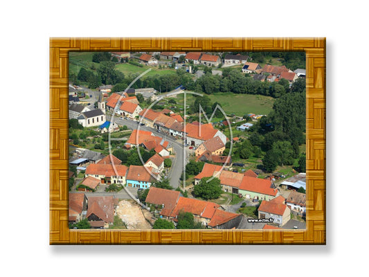 Plaque photo aérienne 20x30cm Gencode : 3662397264693 VIBERSVILLER Moselle 57