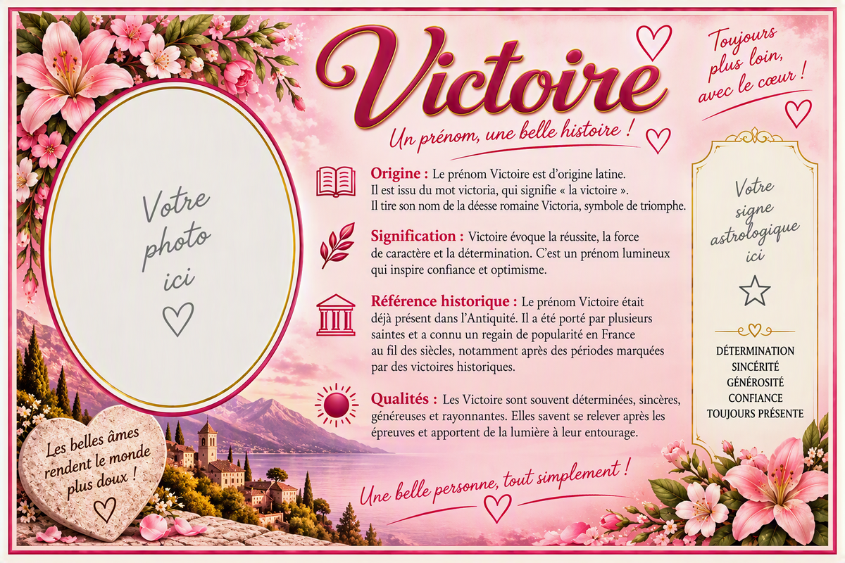 Plaque métal décorative, Victoire